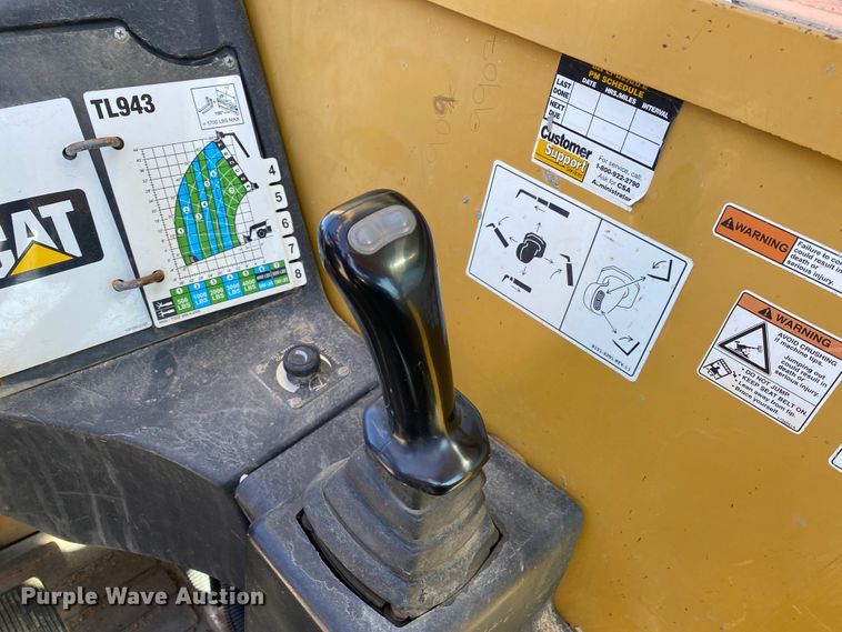image for item DL6908 2007 Caterpillar TL943  telehandler