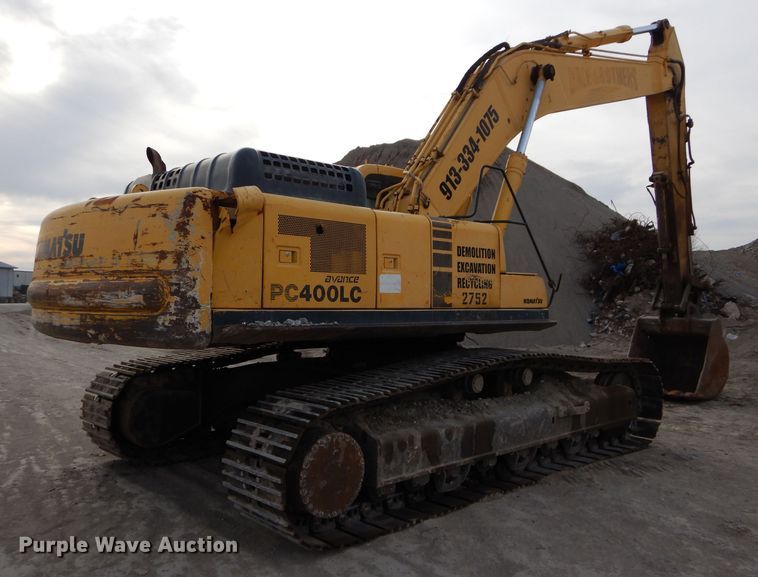 image for item DM4472 1998 Komatsu PC400LC-6  long reach excavator
