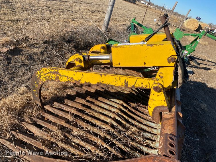 image for item DM8257 72" W skid steer grapple bucket