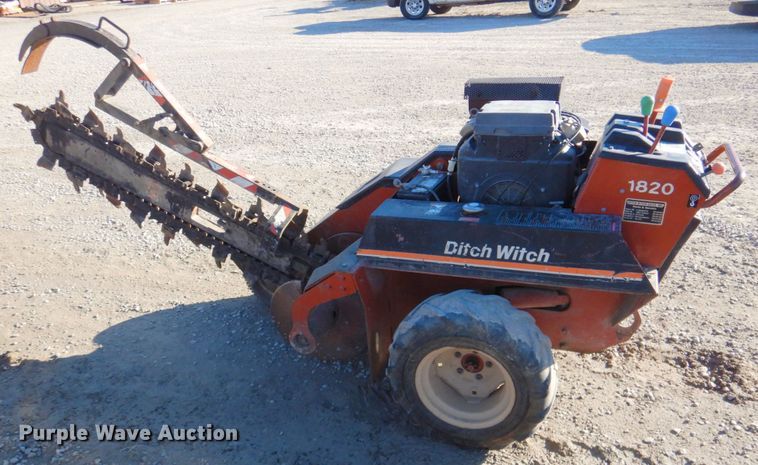 image for item DN1255 2004 Ditch Witch 1820  trencher