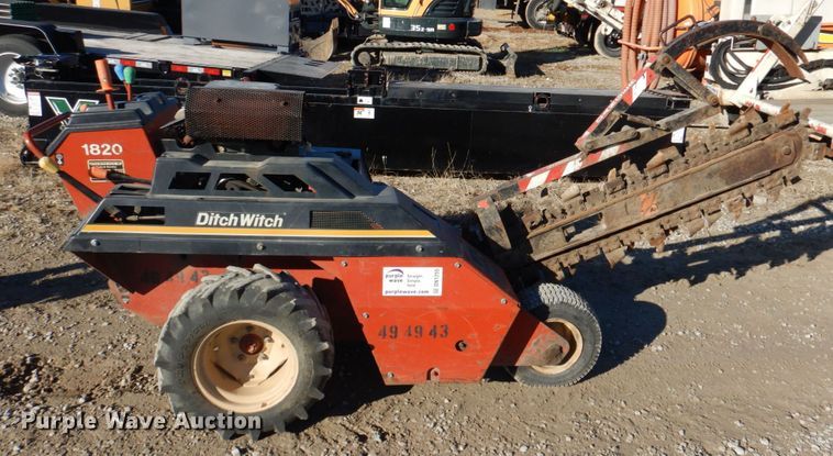 image for item DN1255 2004 Ditch Witch 1820  trencher