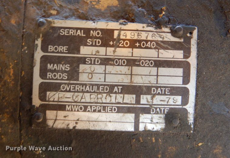 image for item DN2692 Clark 290M  conventional scraper