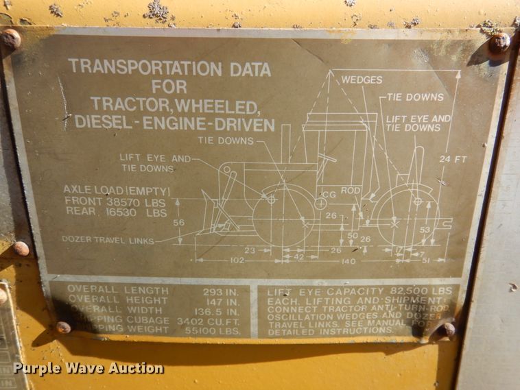 image for item DN2692 Clark 290M  conventional scraper