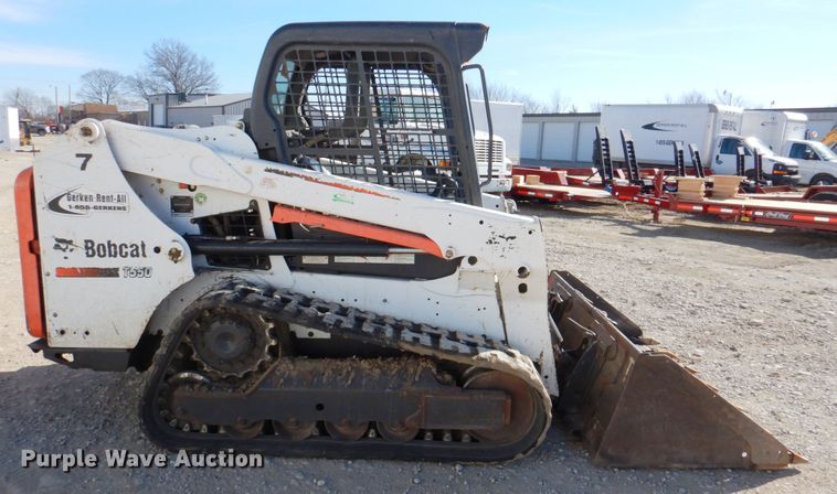 image for item DN2708 2016 Bobcat T550  tracked skid steer loader