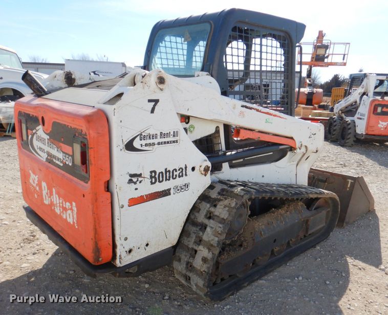 image for item DN2708 2016 Bobcat T550  tracked skid steer loader
