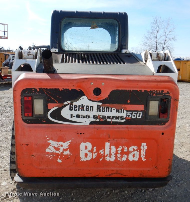 image for item DN2708 2016 Bobcat T550  tracked skid steer loader