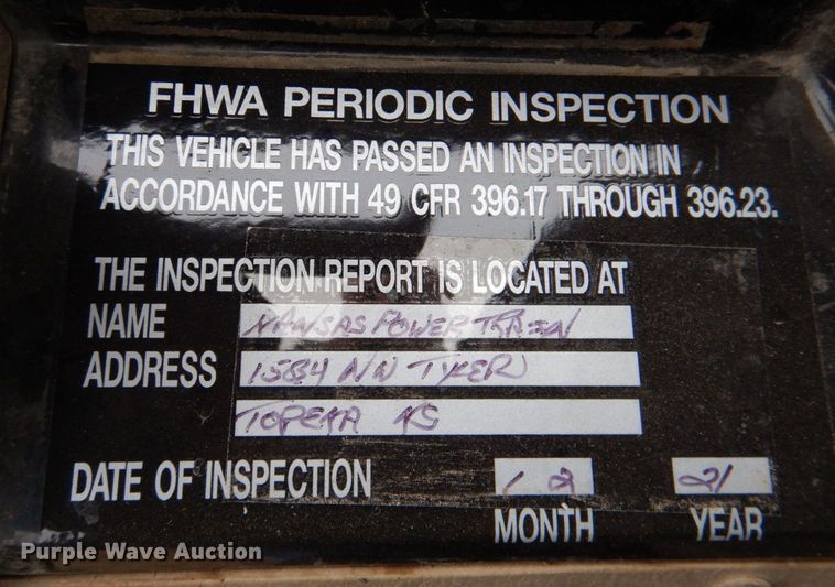 image for item DN2716 2001 Sterling LT8500  dump truck