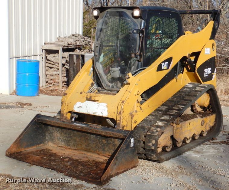 image for item DN2719 2011 Caterpillar 289C  tracked skid steer loader