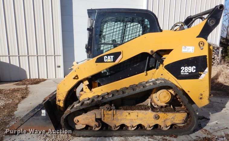 image for item DN2719 2011 Caterpillar 289C  tracked skid steer loader
