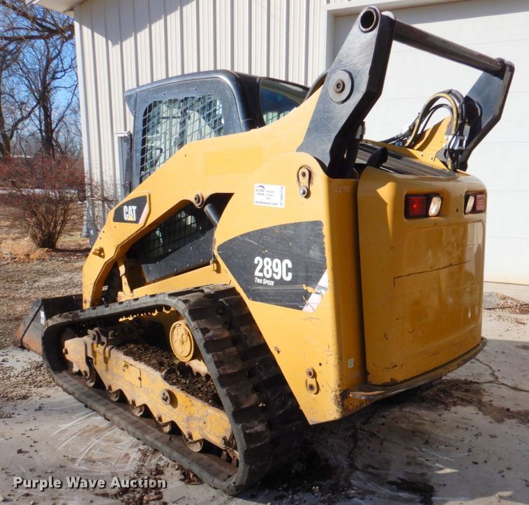 image for item DN2719 2011 Caterpillar 289C  tracked skid steer loader