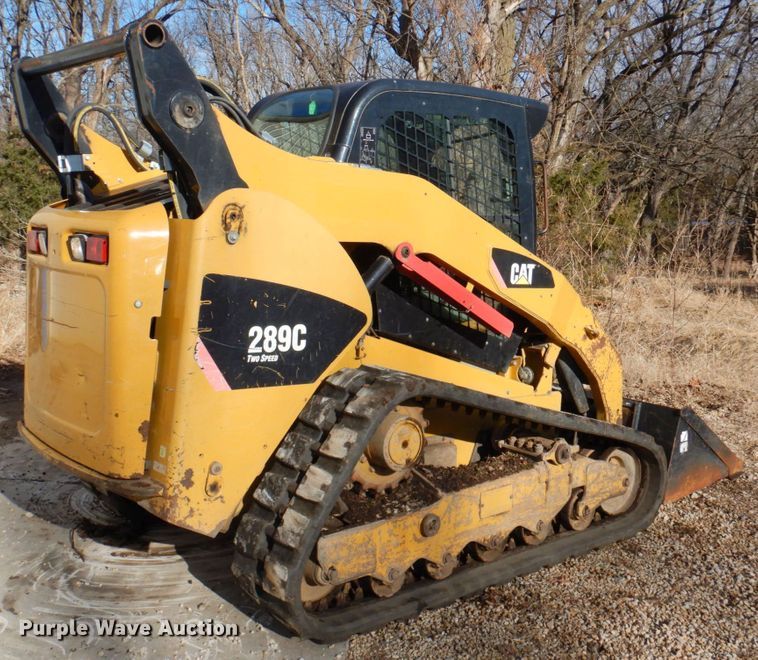 image for item DN2719 2011 Caterpillar 289C  tracked skid steer loader