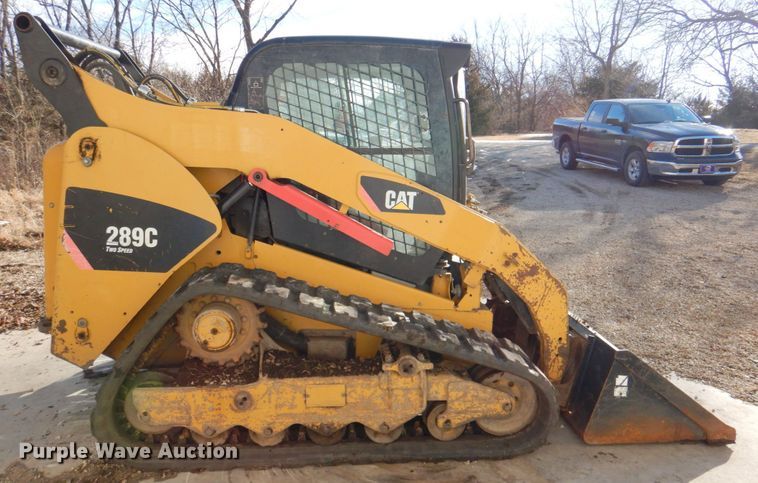 image for item DN2719 2011 Caterpillar 289C  tracked skid steer loader