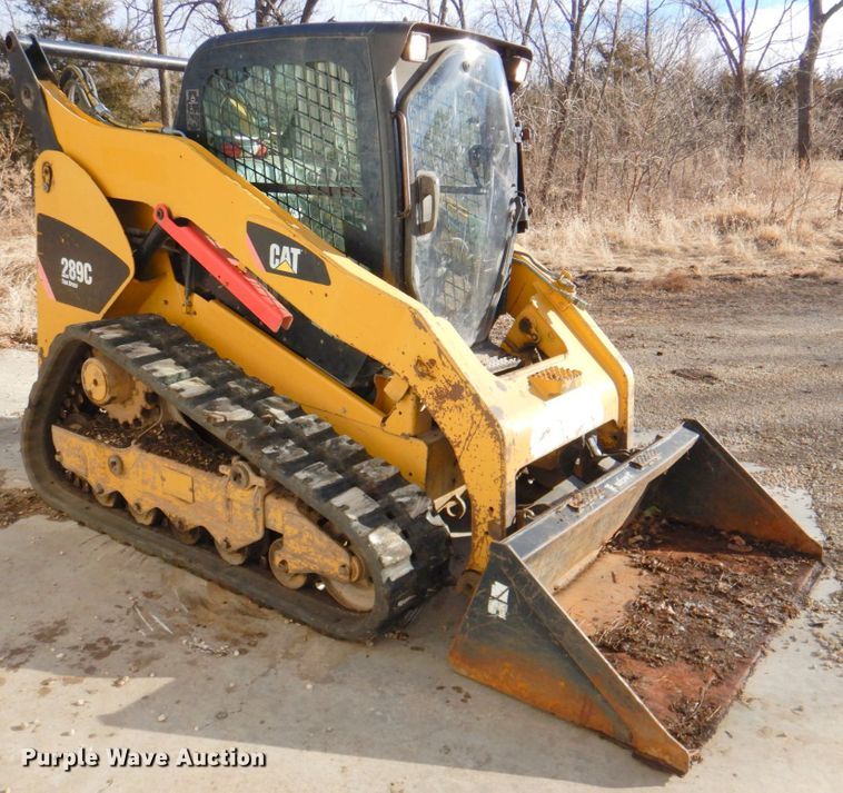 image for item DN2719 2011 Caterpillar 289C  tracked skid steer loader