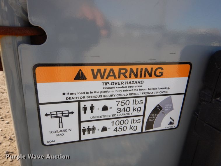 image for item DN2721 2009 Genie Z135  boom lift
