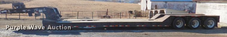 image for item DN2724 2004 Pitts  lowboy equipment trailer