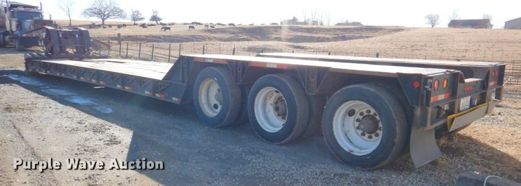 image for item DN2724 2004 Pitts  lowboy equipment trailer