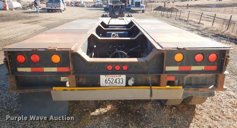 image for item DN2724 2004 Pitts  lowboy equipment trailer