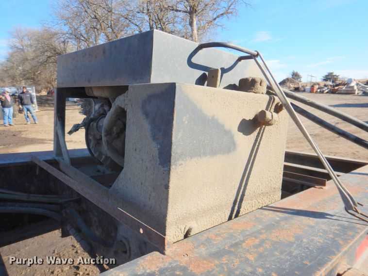 image for item DN2724 2004 Pitts  lowboy equipment trailer