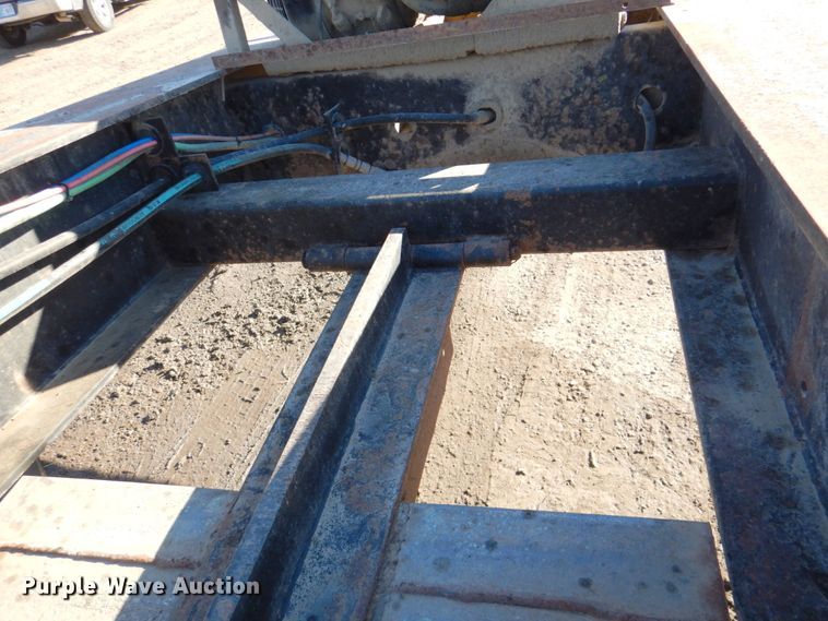 image for item DN2724 2004 Pitts  lowboy equipment trailer