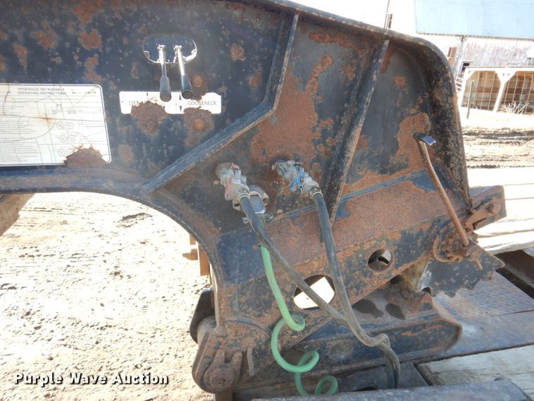 image for item DN2724 2004 Pitts  lowboy equipment trailer