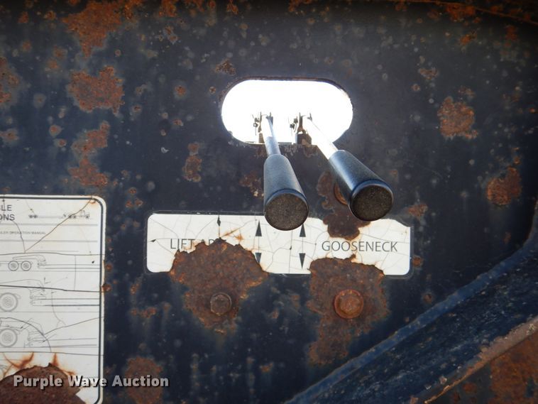 image for item DN2724 2004 Pitts  lowboy equipment trailer