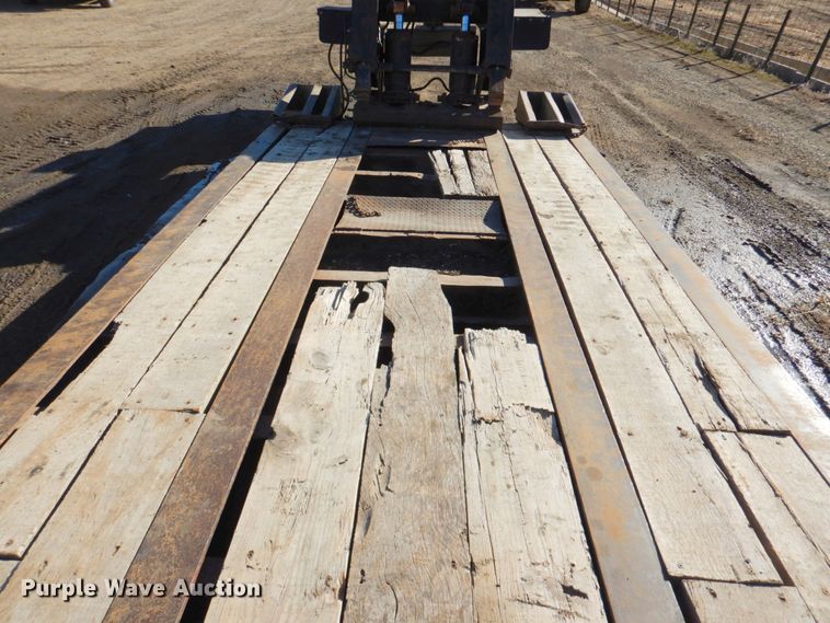 image for item DN2724 2004 Pitts  lowboy equipment trailer