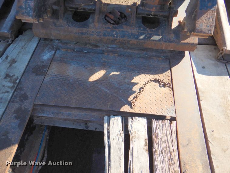 image for item DN2724 2004 Pitts  lowboy equipment trailer