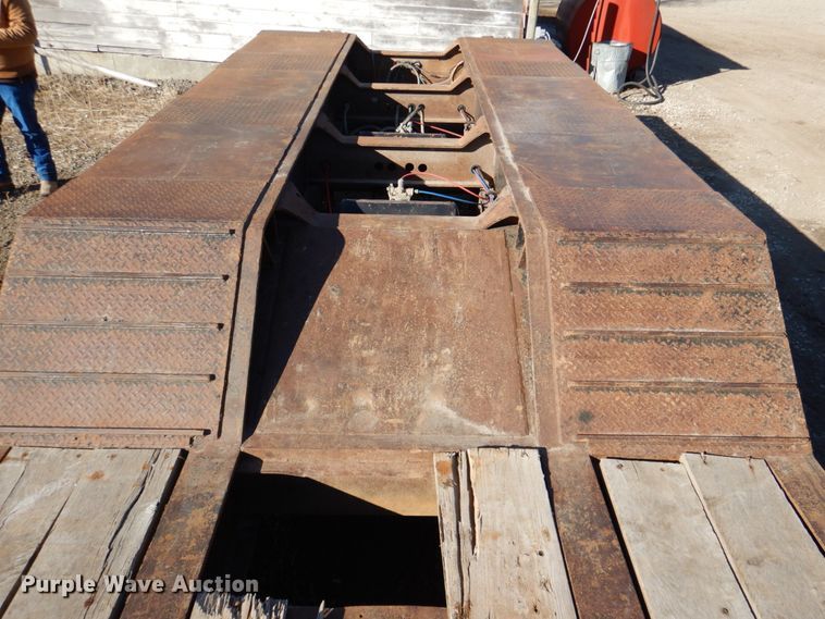image for item DN2724 2004 Pitts  lowboy equipment trailer