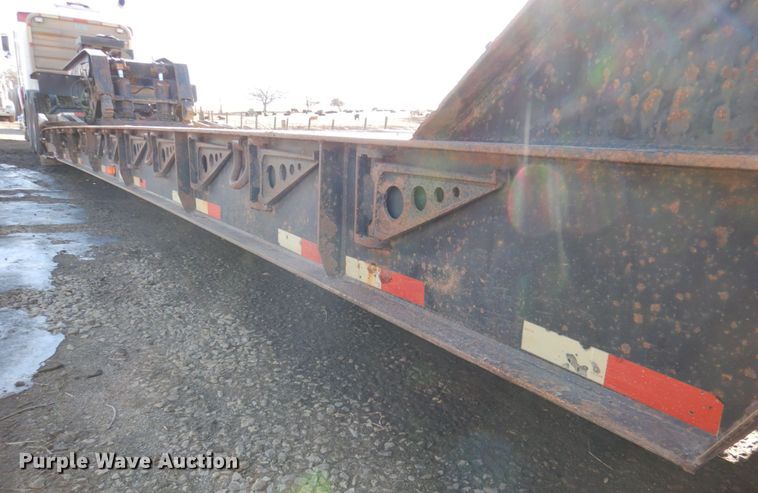 image for item DN2724 2004 Pitts  lowboy equipment trailer