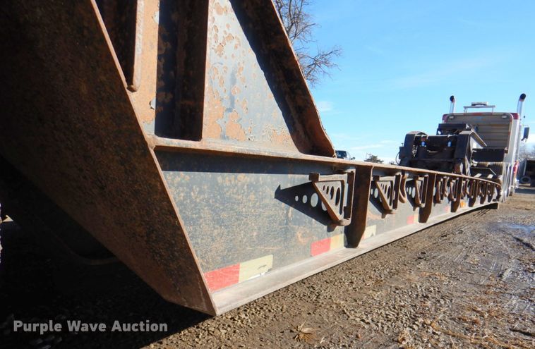 image for item DN2724 2004 Pitts  lowboy equipment trailer