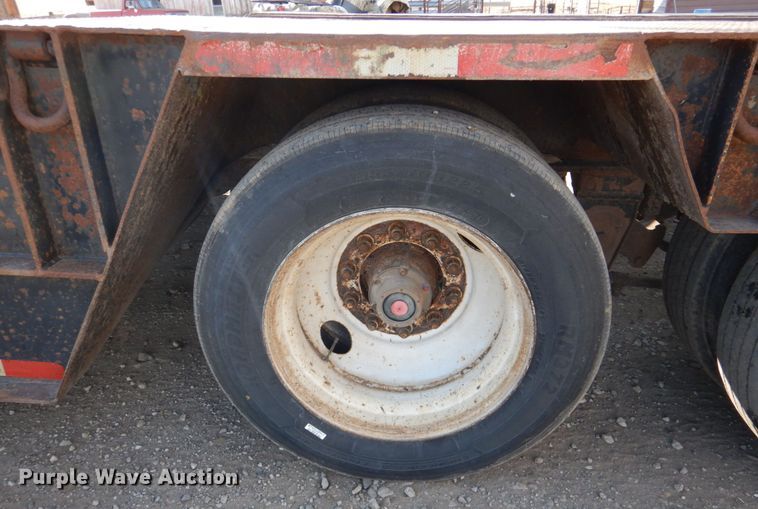 image for item DN2724 2004 Pitts  lowboy equipment trailer