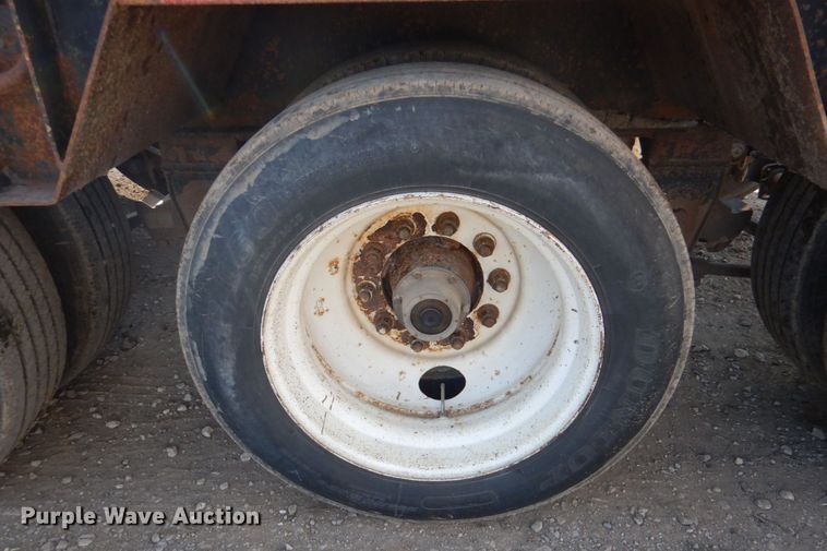 image for item DN2724 2004 Pitts  lowboy equipment trailer