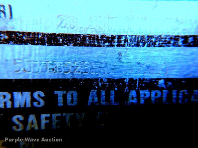 image for item DN2724 2004 Pitts  lowboy equipment trailer