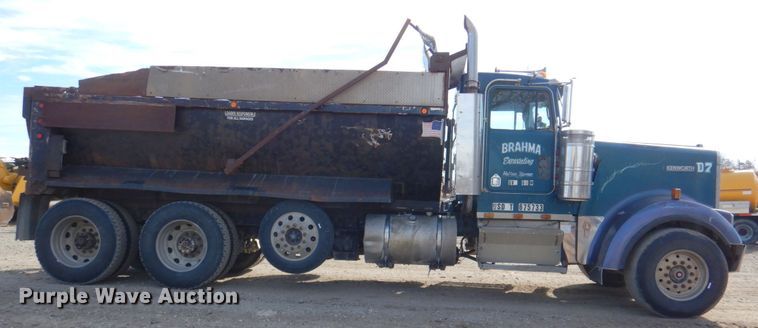 image for item DN2725 1995 Kenworth W900  dump truck