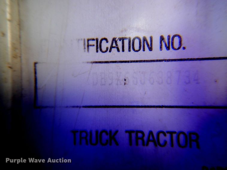 image for item DN2725 1995 Kenworth W900  dump truck