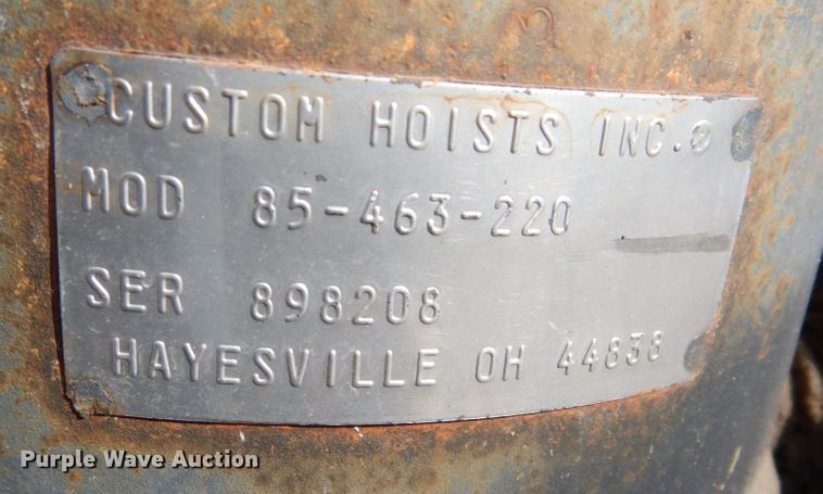 image for item DN2727 2000 Travis 2000  end dump trailer