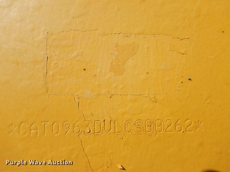 image for item DN2729 2007 Caterpillar 963D  track loader