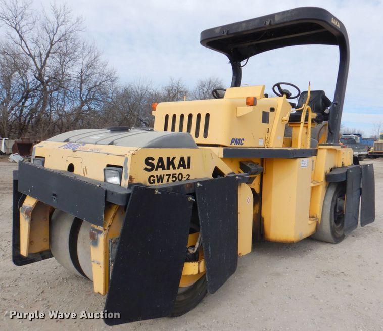 image for item DN2730 2012 Sakai GW750-2  pneumatic roller