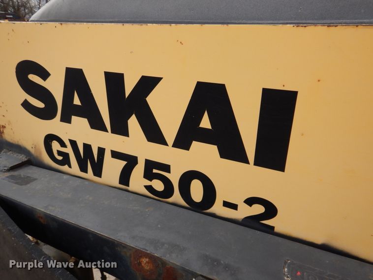 image for item DN2730 2012 Sakai GW750-2  pneumatic roller