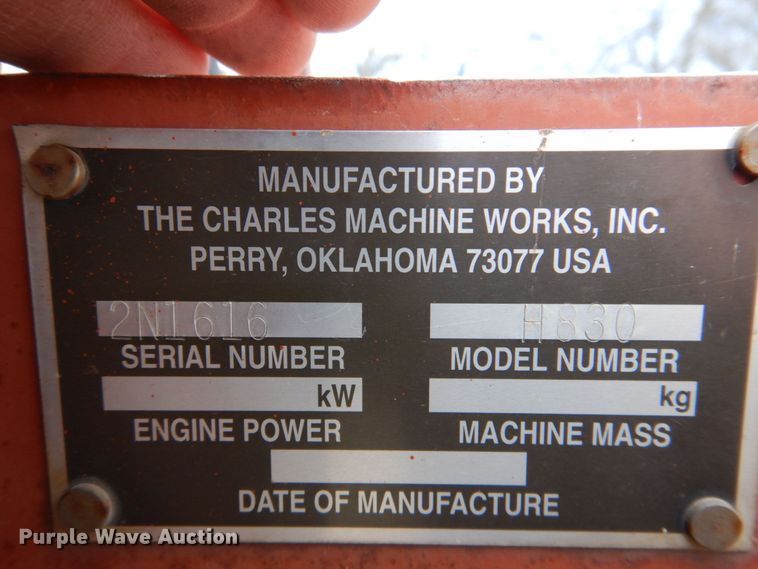 image for item DN2732 1997 Ditch Witch 8020  cable plow