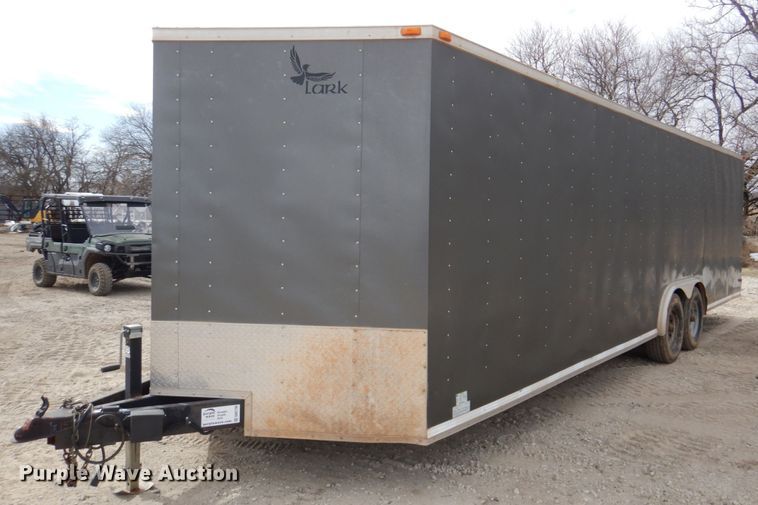image for item DN2736 2016 Lark VT8.5X28TA  enclosed cargo trailer