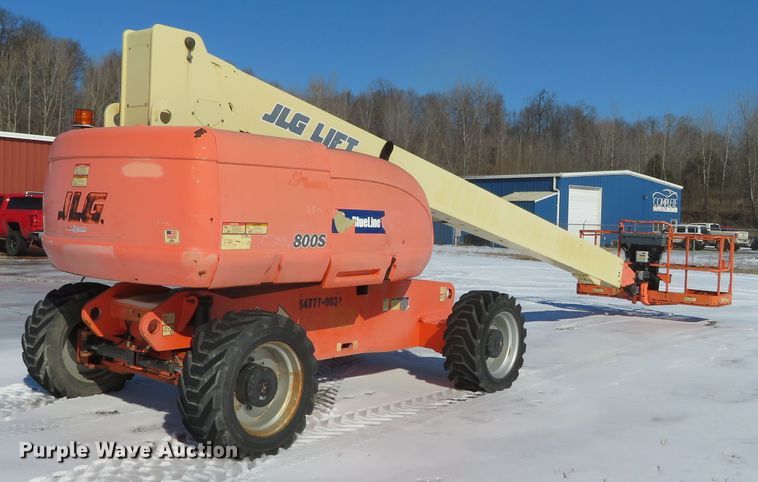 image for item DN7887 2008 JLG 800S  boom lift