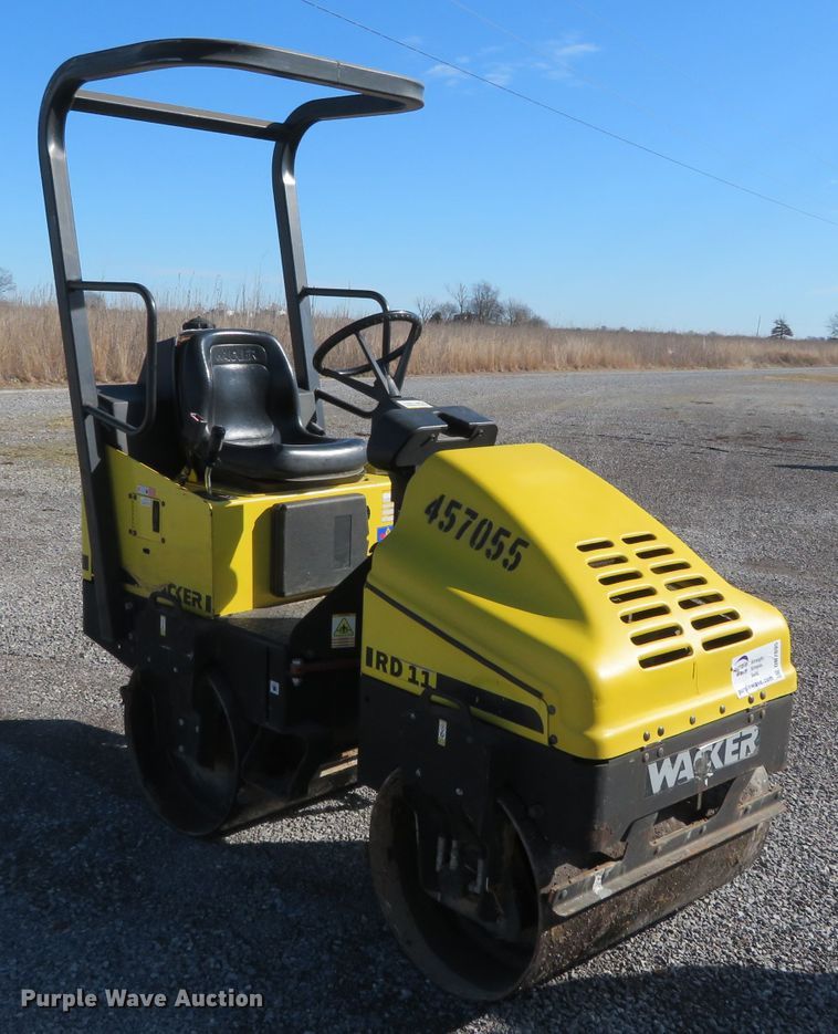 image for item DN7895 2003 Wacker RD11A  double drum vibratory roller