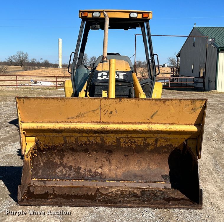 image for item ID9705 2006 Caterpillar 416D  landscape tractor