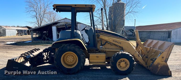 image for item ID9705 2006 Caterpillar 416D  landscape tractor
