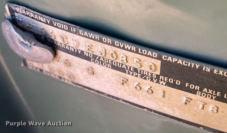 image for item IJ9578 1979 Ford F600  drilling rig truck