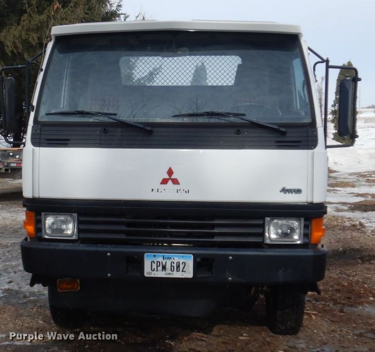 image for item IM9751 1990 Mitsubishi FUSO  dump flatbed truck