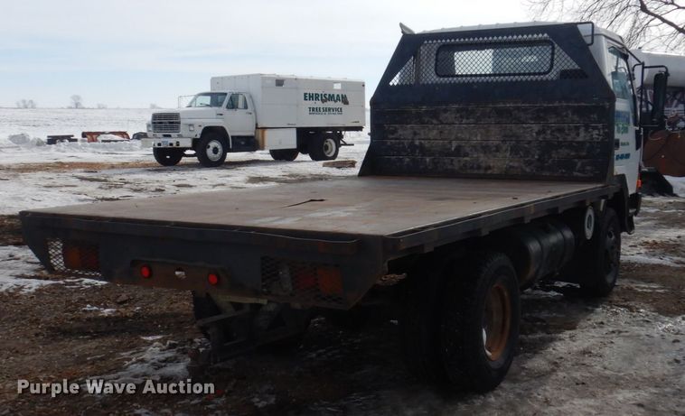 image for item IM9751 1990 Mitsubishi FUSO  dump flatbed truck