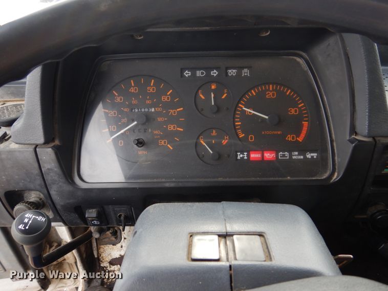 image for item IM9751 1990 Mitsubishi FUSO  dump flatbed truck