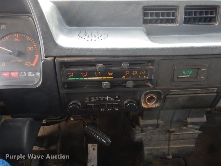 image for item IM9751 1990 Mitsubishi FUSO  dump flatbed truck